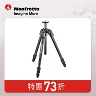 【Manfrotto】曼富圖 190 GO!碳纖維四節腳架-黑色 MT190GOC4 公司貨