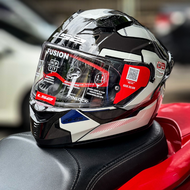 LS2 Helmets FF806 Fusion CE-09 Black Grey - หมวกกันน็อคเต็มใบ