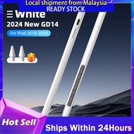 GOOJODOQ GD14 2024 New Stylus Pen Compatible with ipad find my app and Custom shortcut keys for Ipad