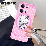 Case hp Xiaomi Redmi 15C 4G 2025 - Redmi poco C85 4G 2025 Latest hello kitty motif case trendy cool 