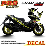 AEROX sticker DECAL/ Aerox 155 sticker DECAL Best selling Aerox decal/ AEROX 028 DECAL