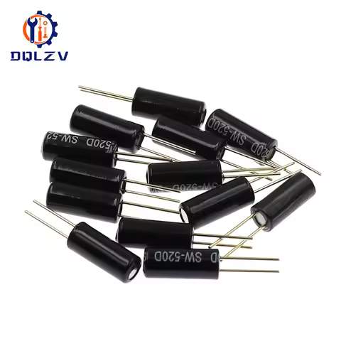 SW-520D Gild Vibration Switches Sensor Metal Ball Tilt Shaking Switch SW520D