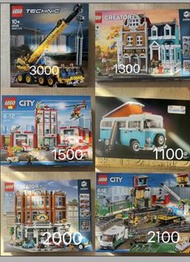 Lego 42108， 10270，60110，10279，10264，60198