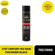 21ST CENTURY NU-HAIR THICKENER BLACK 70Z/200G