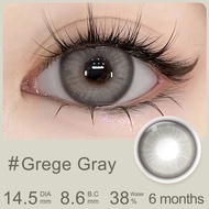 【Free Solution & Case】Buy 1 Get 2 Gifts Magister 1 Pair Colored Lens 6 Months Disposable Soft Contac