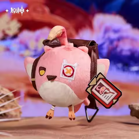 [Genuine] miHoYo Cacucu Pendant Genshin Impact Cacucu Vocal Plush Pendant Ifa Anime Game Accessorie 