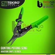 New Tekiro Gunting Potong Seng 10 Inch Lurus Gunting Holo Baja Ringan