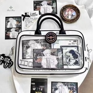 Halloween Y2K Cute Lolita Ita Bag Kawaii Girl Transparent Messenger Bag Large Capacity Shoulder Cros