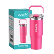 【20k voucher】ecentio tumbler Stainless Vacuum 900ml Portable Thermos Botol minum besar