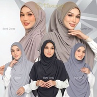 TUDUNG JASMINE PLEATED HURUNEIN