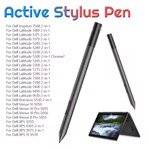 For Dell Active Stylus Pen Bluetooth-Compatible Stylus Pen PN557W Stylus Pencil for Dell XPS 9365 95