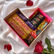 Hampers Love silverqueen free request ucapan