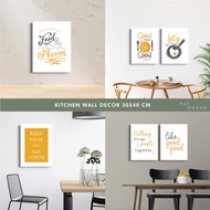 Kitchen Room Wall Decoration Wall Decor/ Kitchen Home Decor/ Decorative Display/ BM (1-6)