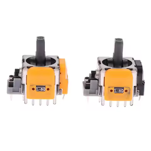 1 Pair Replacement Hall Effect Joystick 3D Analog Joystick for PS5 PS4 Xbox One SX Controller ThumbS