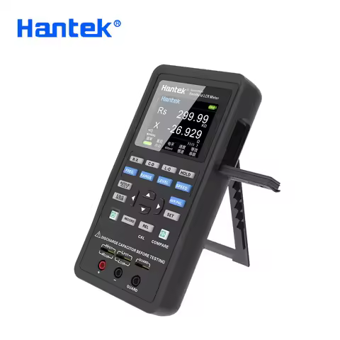 Hantek 1833C Digital LCR Meter 100Hz to 100kHz 2.8-inch LCD Inductance Capacitance and Resistance Me