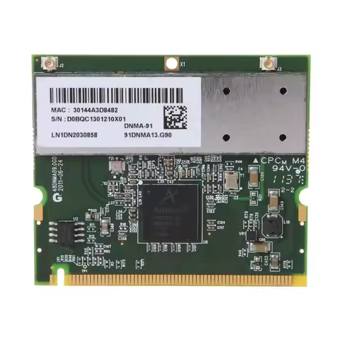 Atheros AR9223 Mini PCI Notebook Wireless WIFI WLAN Network Card Standard Size for Acer Toshiba Dell