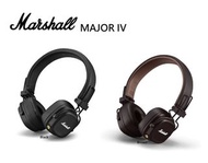 Marshall Major IV On-Ear Bluetooth Headphone 馬歇爾藍牙耳罩式耳機，Signature sound，80+ solid hours of wireless playtime，100% Brand New水貨!