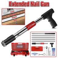 XTITAN 8.5mm Nail Gun Manual Steel Nail Gun Cordless (20 Free Nails) Tufting Gun Rivet Gun Tool Ceiling Artifact Concrete Wall Fastening tool