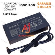 Charger Adapter For Asus 20V - 10A DC 6.0*3.7mm 200W Model ADP-200JB D -AJNB
