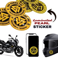 Tau Gamma Phi Sticker High Quality Waterproof