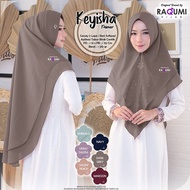 KEYISHA KHIMAR 2 LAYER ORI RAQUMI HIJAB
