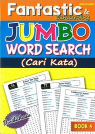 Fantastic & Exhilarating Jumbo Word Search Book 4