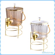 [LzdhuizbcMY] Iced Beverage Dispenser Drink Dispenser, Beverage Container, Cold Kettle with