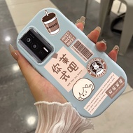 Casing hp For Xiaomi poco F5 Pro 5G F3 F2 Pro poco F5 poco F4 poco F6 5G Case Coffee Pattern Casing 