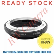 Adapter FD-EOS Canon FD Lens FL to Body Canon EF DSLR EOS 5D 60D 7D 90D Converter Adapter Lens