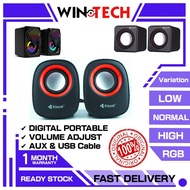 speaker pc rgb light Mini USB Audio Speaker MP3 Laptop Speaker PC Speaker