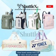 TAS BADMINTON RANSEL CEWE WANITA PINK HOLOGRAM - Citymartt
