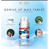 👉 Ready Stock Genius Up IQ Booster 120 tablet/botol (Tablet)