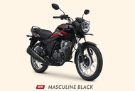 Honda CB150 Verza Masculine Black - Sepeda Motor Honda Verza Spoke