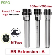 FSFO| C-8-10-12-16-20-25-mm ER-8-11-16-20-A Straight Shank Extension Mini Collet Chuck