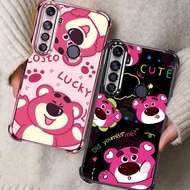 BK-26 Strawberry Bear Case for Realme 5 5i 5S 7i C2 C17