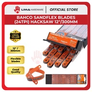 BAHCO Sandflex Hacksaw Blades (24TPI), Bilah Gergaji 锯片 12Inch