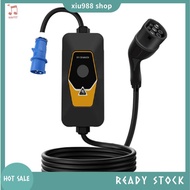 (xiu988) 7KW 32A Type 2 EV Portable Charger with Conversion Plug 5 Currents Modes Car Fast Charger ?
