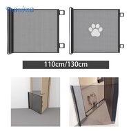 [Shamjina] Retractable Dog Gate Mesh Dog Gate Easy Mounted Expandable Gate Barrier Puppy Fence Gate 
