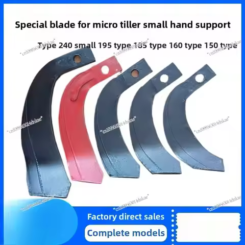 Hand Tractor Micro Tiller Accessories Rotary Tiller 150 Type 195 Single Hole Double Hole Rotary Till