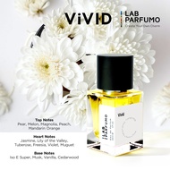 Vivid by LAB Parfumo, น้ำหอมกลิ่นดอกไม้ (ขนาด 30ml., 50ml.) นุ่มนวล แฝงด้วยความมั่นใจ เซ็กซี่ เสน่ห์ที่ลงตัว
