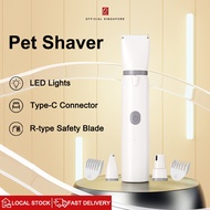 【SG Stock】Pet Shaver  Pet Hair Trimmer  Pet Grooming Shaver Rechargeable Dog Cat Hair Trimmer