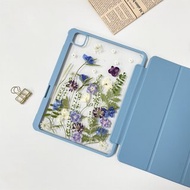 暮色花園手工押花iPad外殼 iPad Air 11寸 13寸 iPad Pro 11寸13