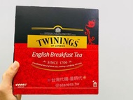 台灣🇹🇼代購-Twinings 英倫早餐茶 2公克 X 100包