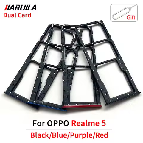 Sim Card Socket Slot Tray Reader Holder Micro SD Adapter For Oppo For Realme 6 5i 5 3 Pro