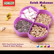 KLF - HONGTA HT-KM4 cake stand (4 compartments) 26.5*10*26.5cm Eid cake jar/s UNIQUE Chinese New Yea