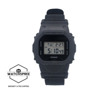 [Watchspree] Casio G-Shock DW-5600 Lineup Utility Black Series Black CORDURA® Eco Fabric Cloth Band Watch DW5600BCE-1D DW-5600BCE-1D DW-5600BCE-1