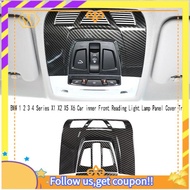 【W】For  1 2 3 4 Series X1 X2 X5 X6 Car Inner Front Reading Light Lamp Panel Cover Trim Ceiling Lamp 