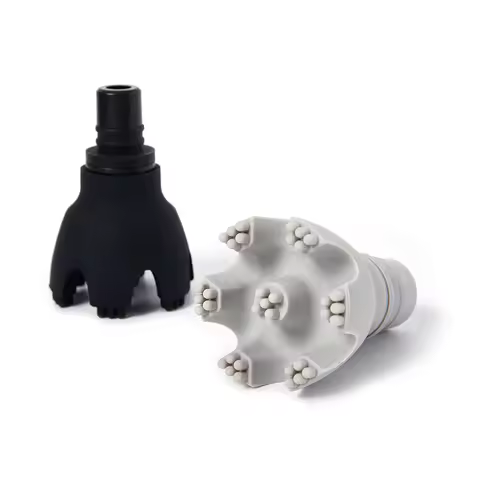 1pc Fascial Massage Gun Replacement Head Vibration Message Gun Accesories Silicone Heads For Percuss