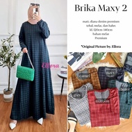 Produk MC- Gamis Jumbo Diana Denim Premium Brika Maxy by Fashion Solo