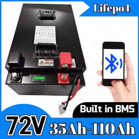 72V 35Ah Lithium Battery 40Ah 50Ah 60Ah 70Ah 80Ah 100Ah 110Ah Lifepo4 forGolf cart, forklift robots 